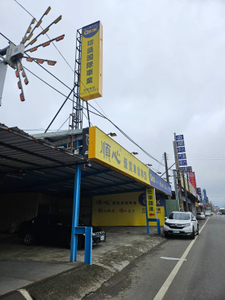 中古車行戶外展場招牌｜優質車商連鎖店招牌製作