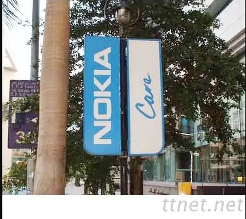 燈箱招牌|NOKIA路燈燈箱招牌客製